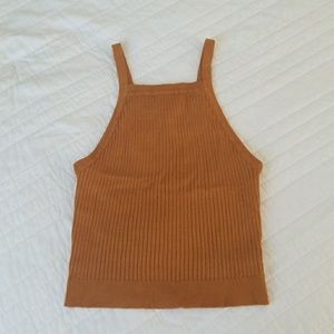 Ribbed crop top
